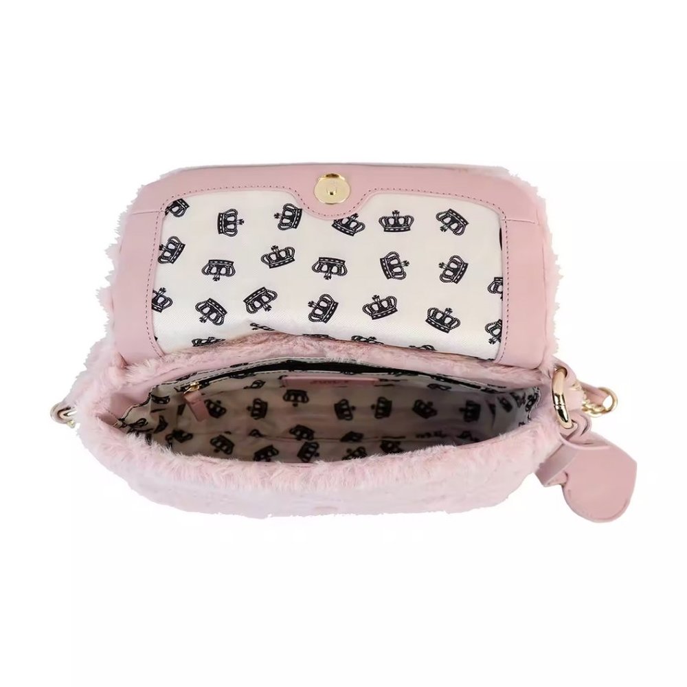 Juicy Couture Pink Luxadelic Flap Crossbody Bag New Sealed - Picture 5 of 9